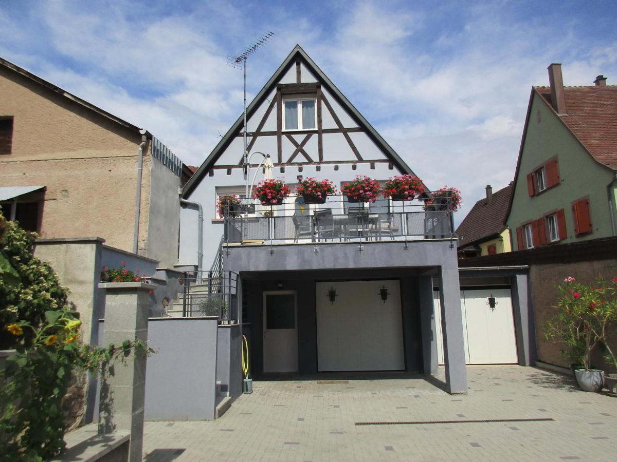 Maison De Tante Louise Mittelwihr Esterno foto